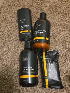 Alloy Melaleuca Men’s Body Care Bundle 4-Piece Set NWT